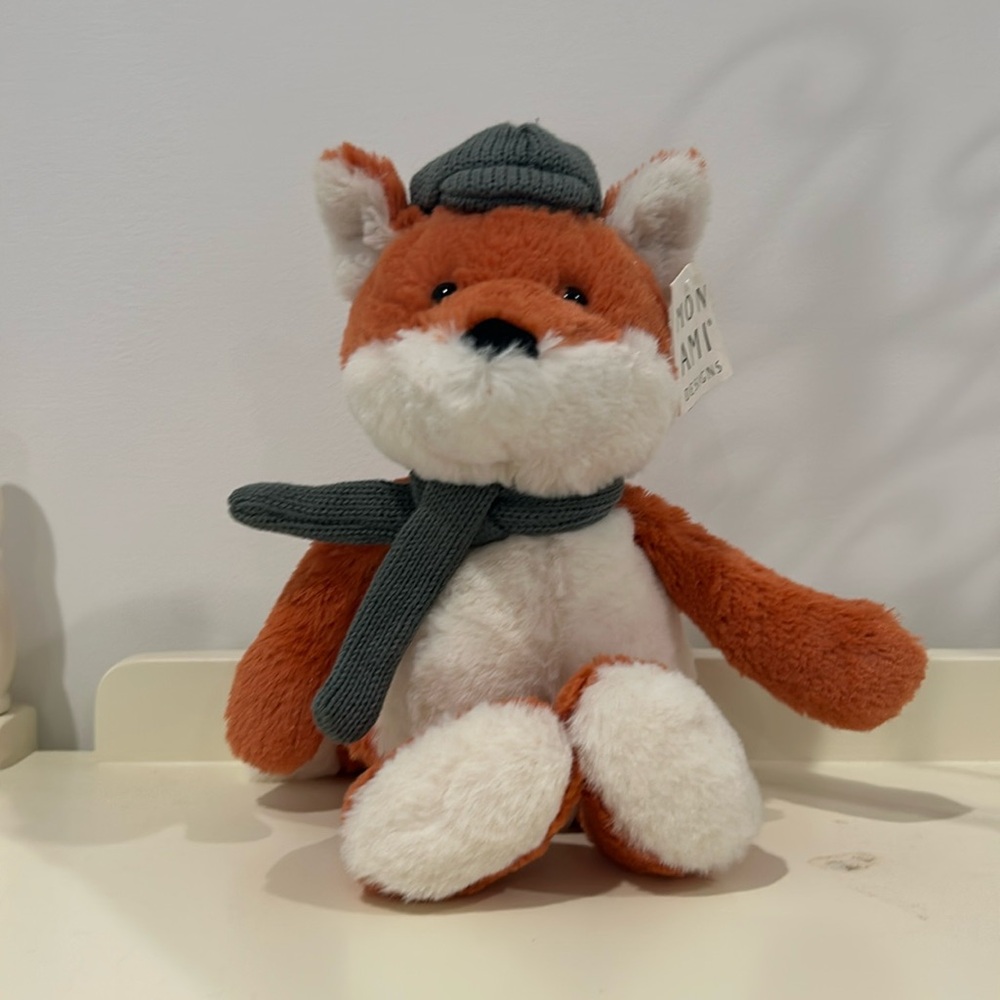 MON AMI DESIGNS “FOX STUFFY”
